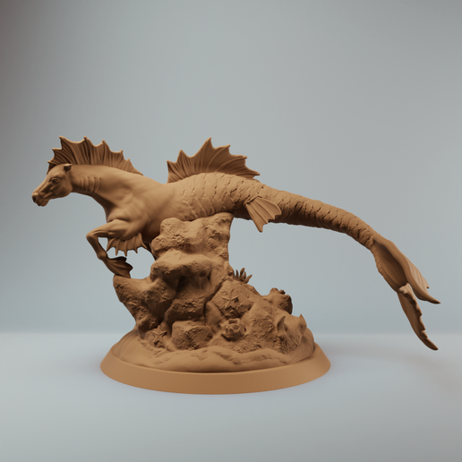 Hippocampus-swimming1.png Hippocampus mythology seahorse bundle - pre supported