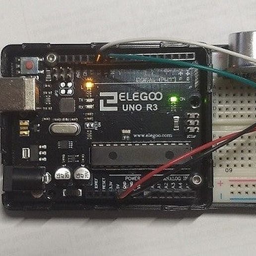 Download free STL file Arduino R3 Enclosure with Breadboard Connection ...