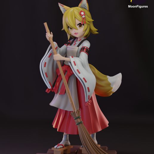 🦊 Senko-san・ STL File for 3D printing・Cults