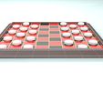 9.jpg Checkers Board Game 3D Print Model