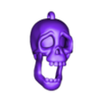 Skull.stl Llavero Halloween