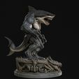 Untitled12_007.jpg Mutant Shark Warrior 3D Print Ready