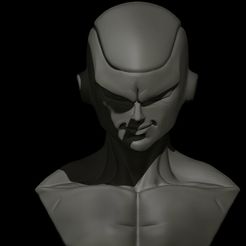 01.jpg Fichier STL Le buste du congélateur DRAGON BALL Z・Idée pour impression 3D à télécharger