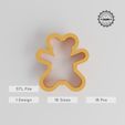 product_1232-01_main.jpg Bear Toy Shape Cutter Set, 18 Piece Cookie, Fondant & Clay Mold, Multiple Sizes