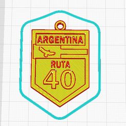 ruta40.jpg Key ring route 40 Argentina