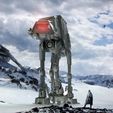 Render1.JPG STAR WARS AT-AT IMPERIAL WALKER – HIGHLY DETAILED & FULLY PRINTABLE – FULLY ARTICULATED  – WITH INSTRUCTIONS