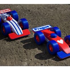 0701cce09b296d1d0e92b398ce1aaaf1_preview_featured.jpg Download free STL file Double-sided formula 1 • 3D print model, mikimaus-cz
