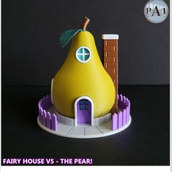 008C.jpg Archivo 3D LINDA CASA DE HADAS V5 - ¡LA PERA!・Plan para descargar y imprimir en 3D