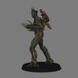 03.jpg Groot and Rocket - Guardians of the Galaxy LOW POLYGONS AND NEW EDITION