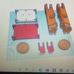 20220225_110421.jpg complete undercarriage for the bruder d5 with tensioners