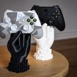 DSCF3395.jpg Fichier STL Hand Controller Holder Stand PS5 / Xbox Series / Xbox One・Objet pour impression 3D à télécharger