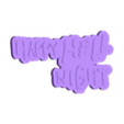 BlackWhite - Happy Hell Night v1.stl 3D MULTICOLOR LOGO/SIGN - Happy Hell Night