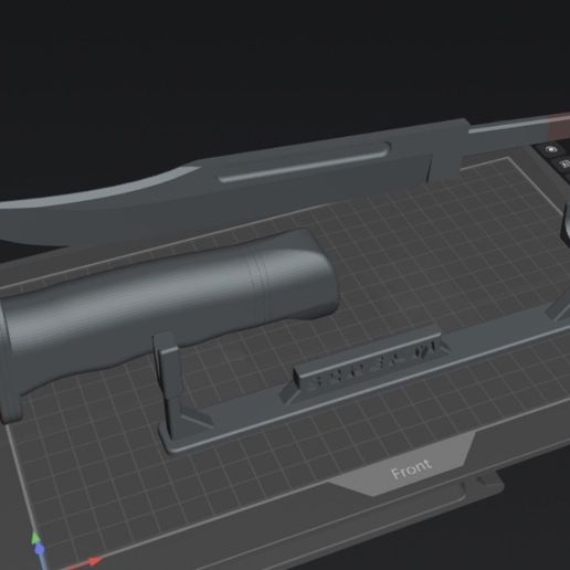 Scream Knife and Base