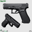 999.png Glock 19X - 全尺寸 1:1 3D 扫描复制品｜道具，非功能性 STL G19X