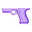 half gun 1.stl Devil May Cry Netflix - Lady handgun 3D model