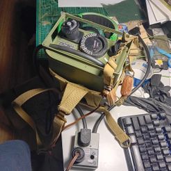 British WS38 Radio Set - WWII Era 1:1 Scale Reenactment Replica