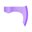 blade half 1.stl Assassin's Creed: Valhalla - Eivor's axe 3D model