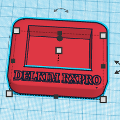 RXPRO.png Fichier STL SOCLE SUPPORT DELKIM RX PRO・Objet pour impression 3D à télécharger
