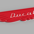 1.png Ducati Ala Wing Logo Wall Frame
