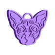 sphynx best one(1).stl Portachiavi gatto Sphynx