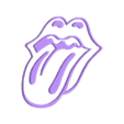 lengua.stl Rolling Stones, logo, poster, sign, signboard, rock band, rock music group