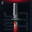Katana-4.png Ficheiro STL da impressora 3D Katana de Deadpool Rivals