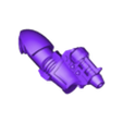 gravity_4.stl Am Handgelenk befestigte Schwerkraftpistolen für Space Knights