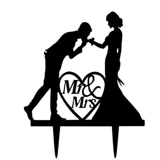 Download STL file MR AND MRS TOPPER • 3D print template ・ Cults