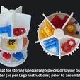 lego_display_large.jpg Rotating Organizer / Parts Assembly Sequencer / Display Stand