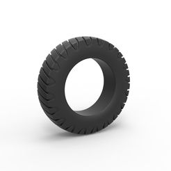 1.jpg 3D-Datei Diecast Sattelschlepper Reifen 5 Maßstab 1:25・3D-druckbare Vorlage zum herunterladen, CosplayItemsRock