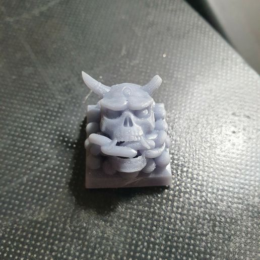 z5122860708467_2d7a800648bdcd457cc7e1297c68ad1b.jpg Muted Oni Skull Keycap