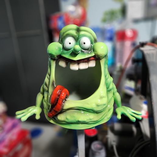 Slimer And the Real Ghostbusters Candy Bowl 3D model