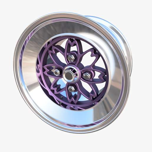 🇯🇵 Hayashi Sakura rim・ STL File for ・Cults
