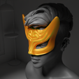 a4.png Masquerade Prom Party Face Mask 3D print model