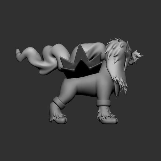ZBrush-Document11.jpg pokemon entei (con cortes)