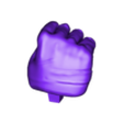 Hand_Right.stl Majin Vegeta