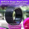 MRCC_Buggy-MegaCOMBO_09.jpg MyRCCar OBTS Buggy Mega COMBO, including Chassis, Body, Shocks, Wheels, HEX, and Motor Pinions