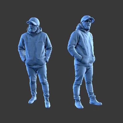 CHARACTER MAN FIGURE A55 3D model