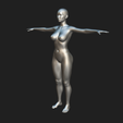 5.png High Detailed Women Fit Body Base Mesh T-Pose