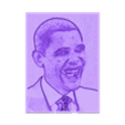 OBAMA.stl BARACK OBAMA