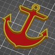 9678726a441fd15e27414a844c0df1c8_display_large.JPG Free OBJ file Anchor - nautical key float / buoy・Template to download and 3D print, petclaud