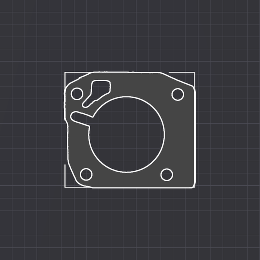 Civic EK EJ EM B Series Throttle Gasket  60MM