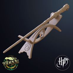 Harry-Potter-Wand-Stand-Harry-Potter-ETERNAL-Render-1.jpg HARRY POTTER WAND & STAND - HARRY POTTER - ETERNAL