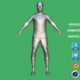 f10.jpg 3D Rigged James Maddison Tottenham Hotspur 2024