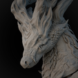 retake.png Dragon bust/head - miniature - fantasy figurine STL