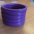 IMG_4053.JPG STL file Scallop Cock Ring - Non Flex・3D printable model to download