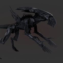 alien-render.png Datei STL Xenomorph・Modell für 3D-Druck zum herunterladen