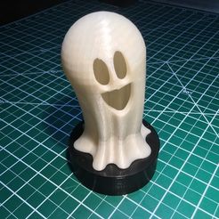 d7d99fb45f8a6905e573bf3158a2628a_preview_featured.JPG Free STL file Motorized Halloween Ghost Nightlight・3D printable design to download