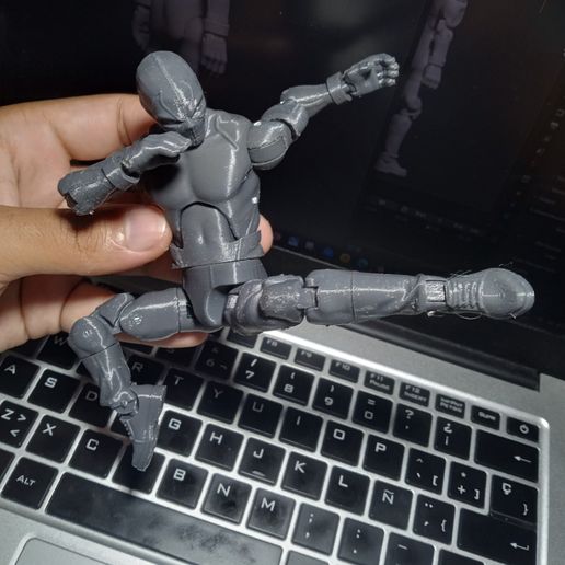 ♂️ Male Marvel Legends Generic body Custom・ STL File for 3D printing・Cults