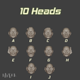 all-heads-panel.png Cyberpunk spy (5 models pack) for 32mm wargames
